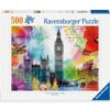 Ravensburger - Пъзел 500 ел. - Картичка от Лондон