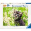 Ravensburger - Пъзел 500 ел. - Котка в градината