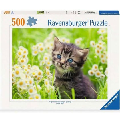 Ravensburger - Пъзел 500 ел. - Котка в градината