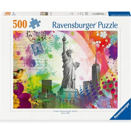 Ravensburger - Пъзел 500 ел. - Картичка от Ню Йорк