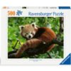Ravensburger - Пъзел 500 ел. - Сладка червена панда
