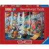 Ravensburger - Пъзел 1000 ел. - Зала на славата Том и Джери