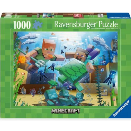 Ravensburger - Пъзел 1000 ел. - Майнкрафт мозайка