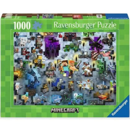 Ravensburger - Пъзел 1000 ел. - Майнкрафт банда