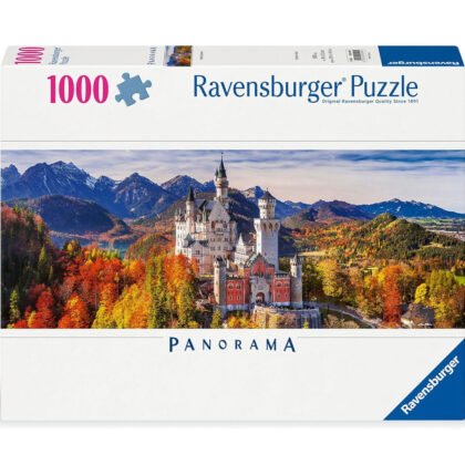 Ravensburger - Пъзел 1000 ел. - Замъкът Нойшванщайн, Бавария