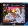 Ravensburger - Пъзел 500 ел. - Еднорози край реката