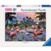 Ravensburger - Пъзел 1000 eл. - Розови Фламинги