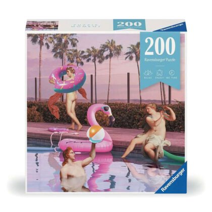 Ravensburger - Пъзел 200 ел. - Парти в басейн