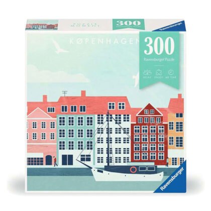 Ravensburger - Пъзел 300 ел. - Копенхаген