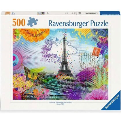 Ravensburger - Пъзел 500 ел. - Пощенска картичка от Париж