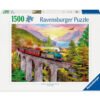 Ravensburger - Пъзел 1500 ел. - Пътуване с влак през есента
