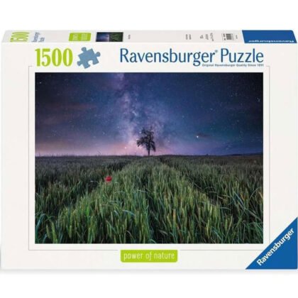 Ravensburger - Пъзел 1500 ел. - Нощно небе над нивата
