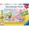 Ravensburger - Пъзел 2х12 ел. - Кралско приятелство