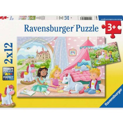 Ravensburger - Пъзел 2х12 ел. - Кралско приятелство