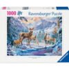 Ravensburger - Пъзел 1000 ел. - Сърни и елени през зимата