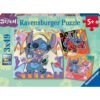 Ravensburger - Пъзел 3x49 ел. - Стич