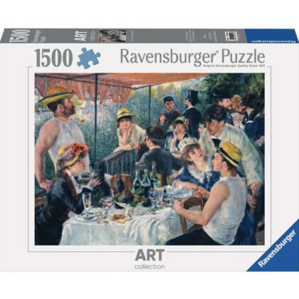 Ravensburger - Пъзел 1500 ел. - "Обядът на гребците", Реноар