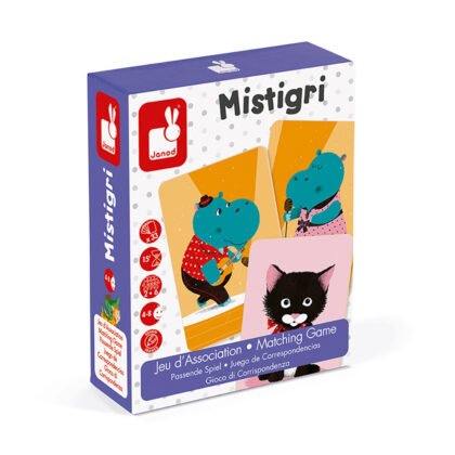 Janod - Настолна игра за съчетаване - Mistigri