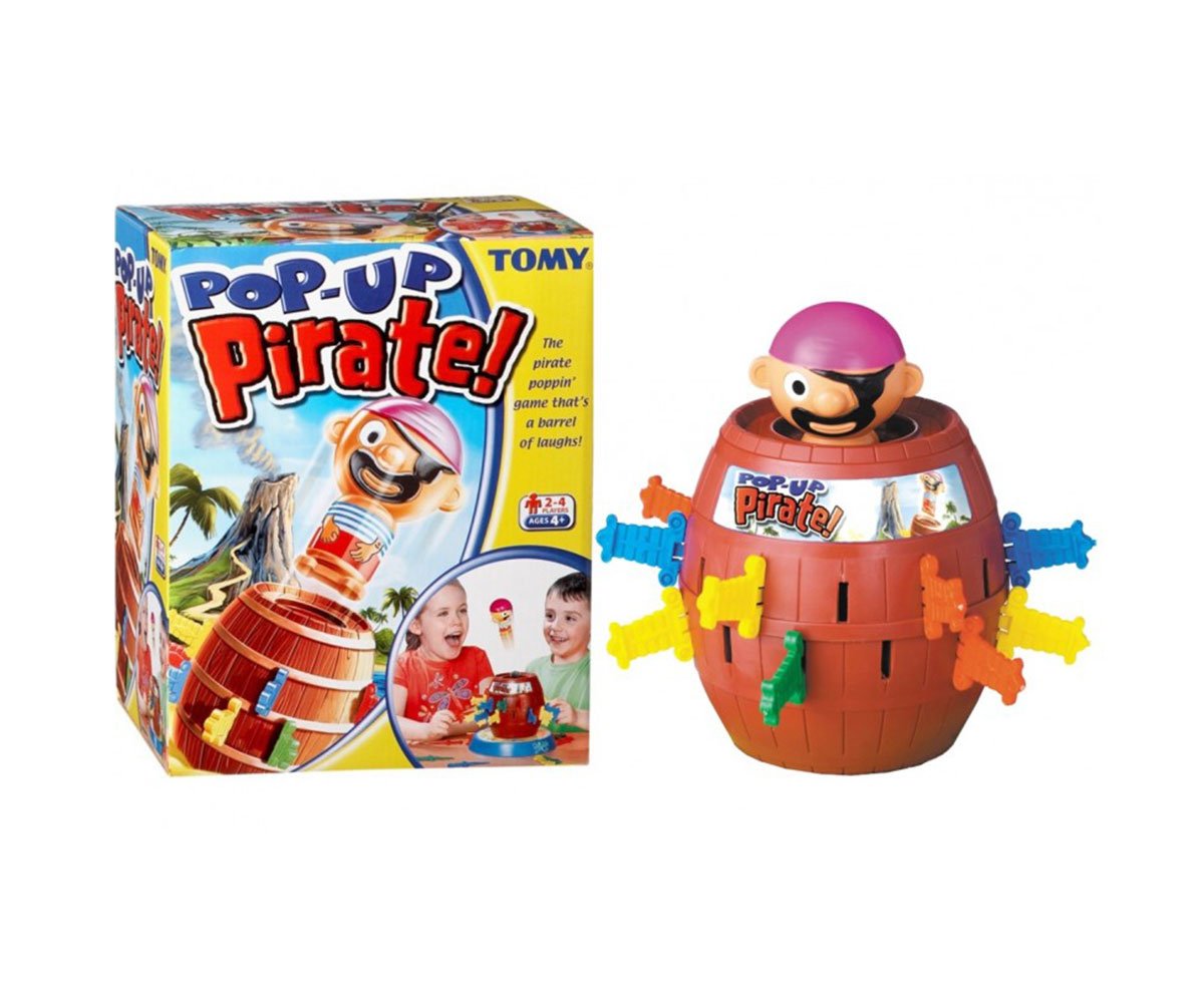TOMY Games - Настолна игра Изскачащият пират