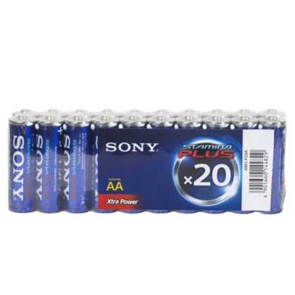 Алкална батерия sony stamina plus r6/aa