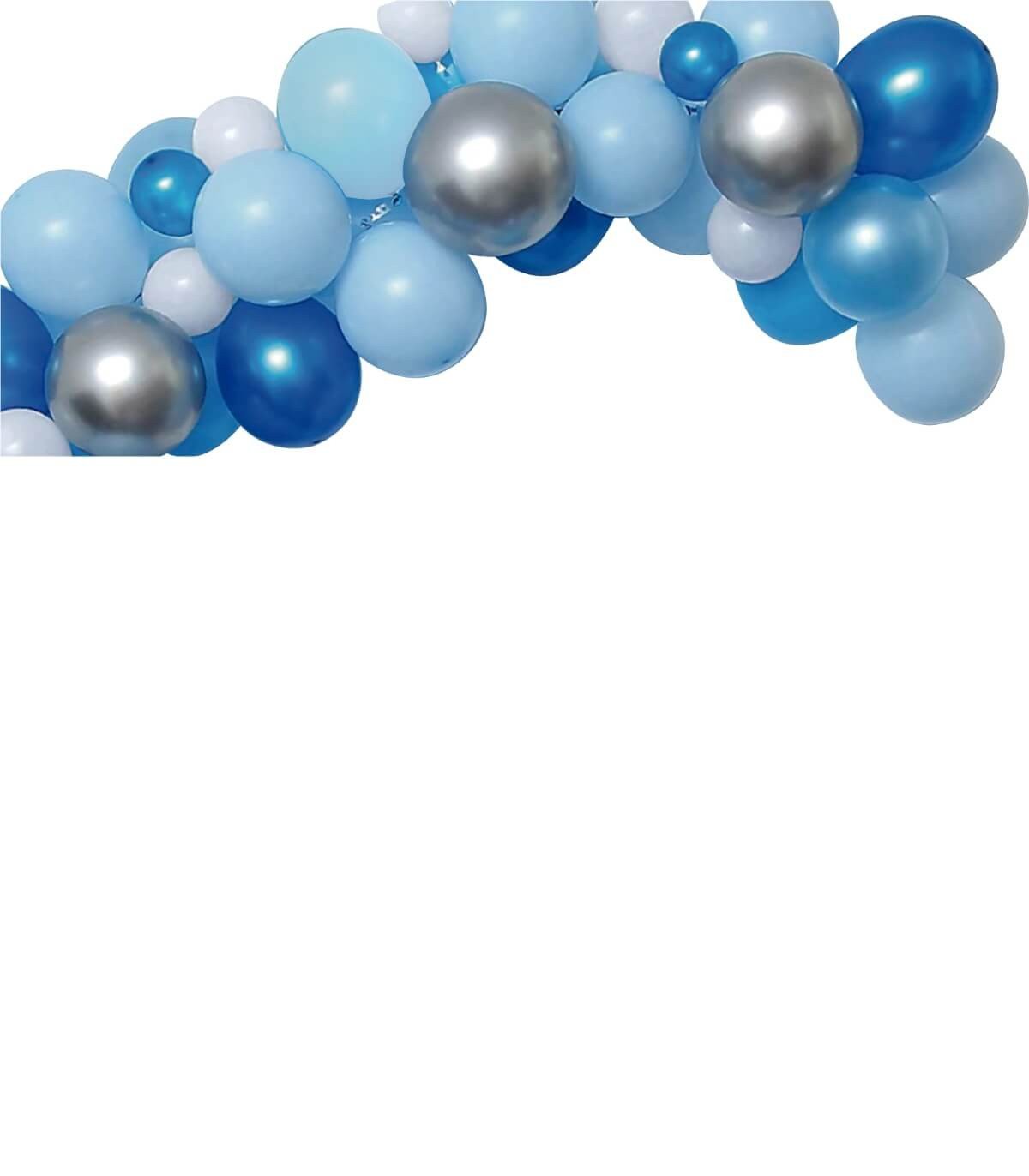 Комплект за арка с 60 балона синя/blue 60 - Image 3