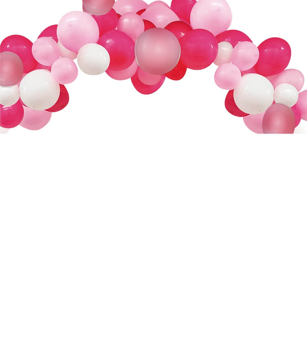 Комплект за арка с 60 балона розова/pink 60 - Image 3