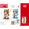 Танцуваща музикална играчка мече със саксофон