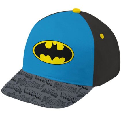 Бебешка шапка с козирка batman 44/46