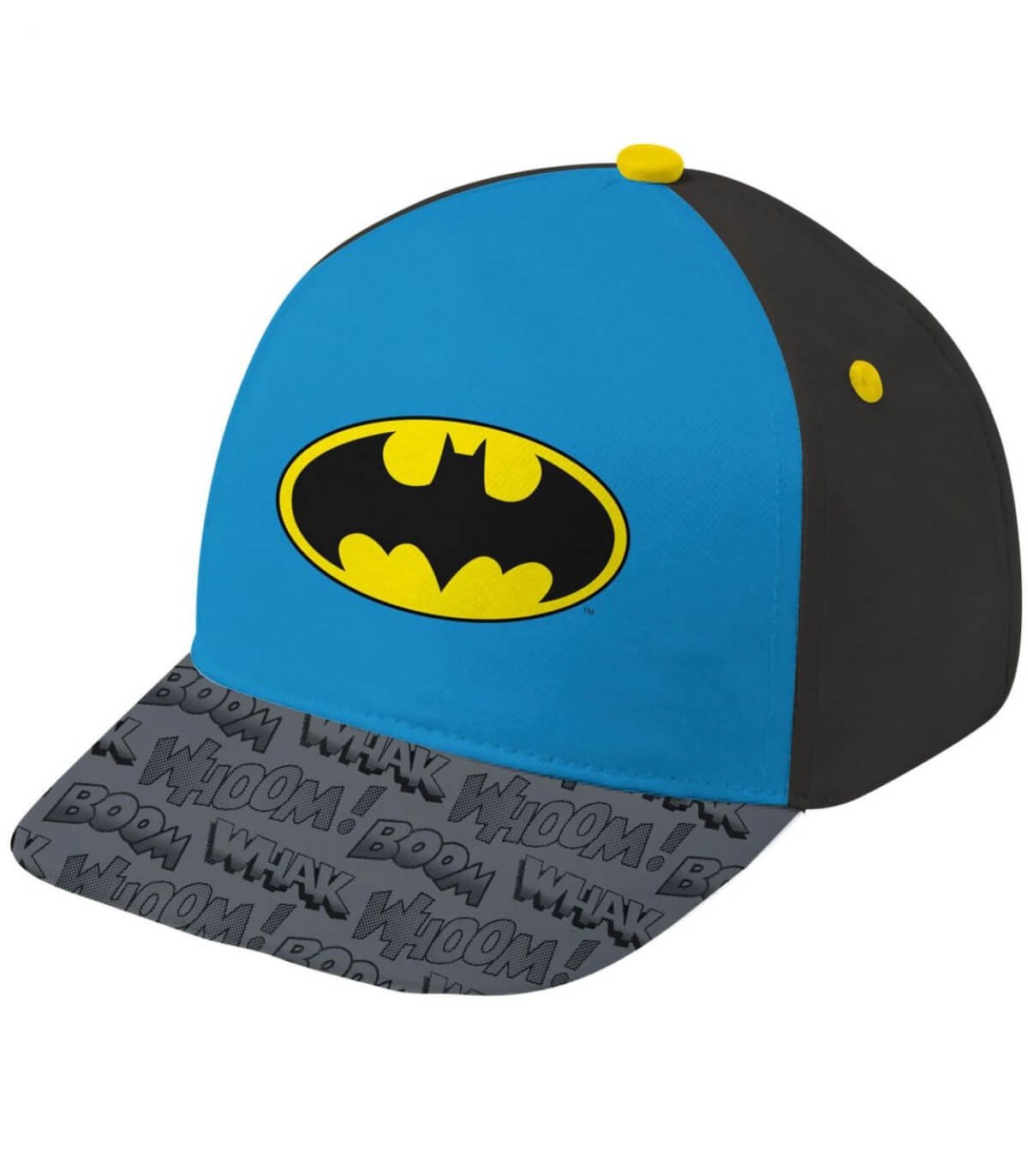 Бебешка шапка с козирка batman 44/46