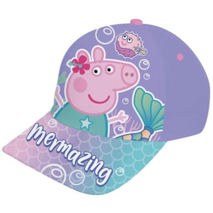 Детска шапка с козирка peppa pig mermazing 48/51
