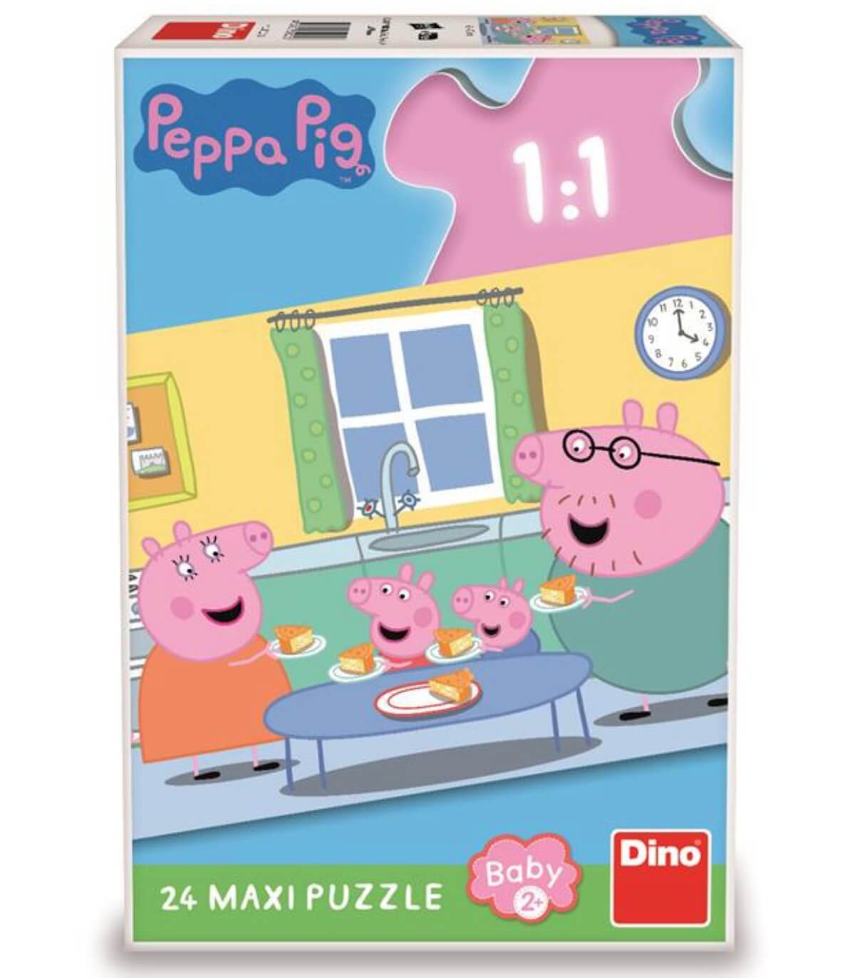 Макси пъзел peppa pig: обяд 24 части
