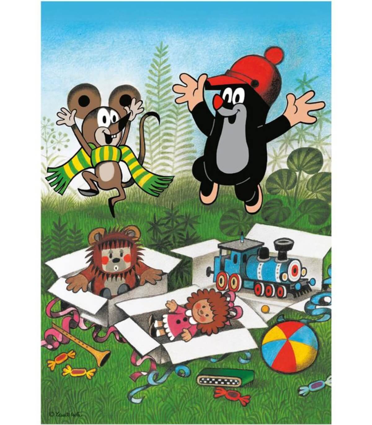 Детски пъзел the little mole 2x48 части - Image 4