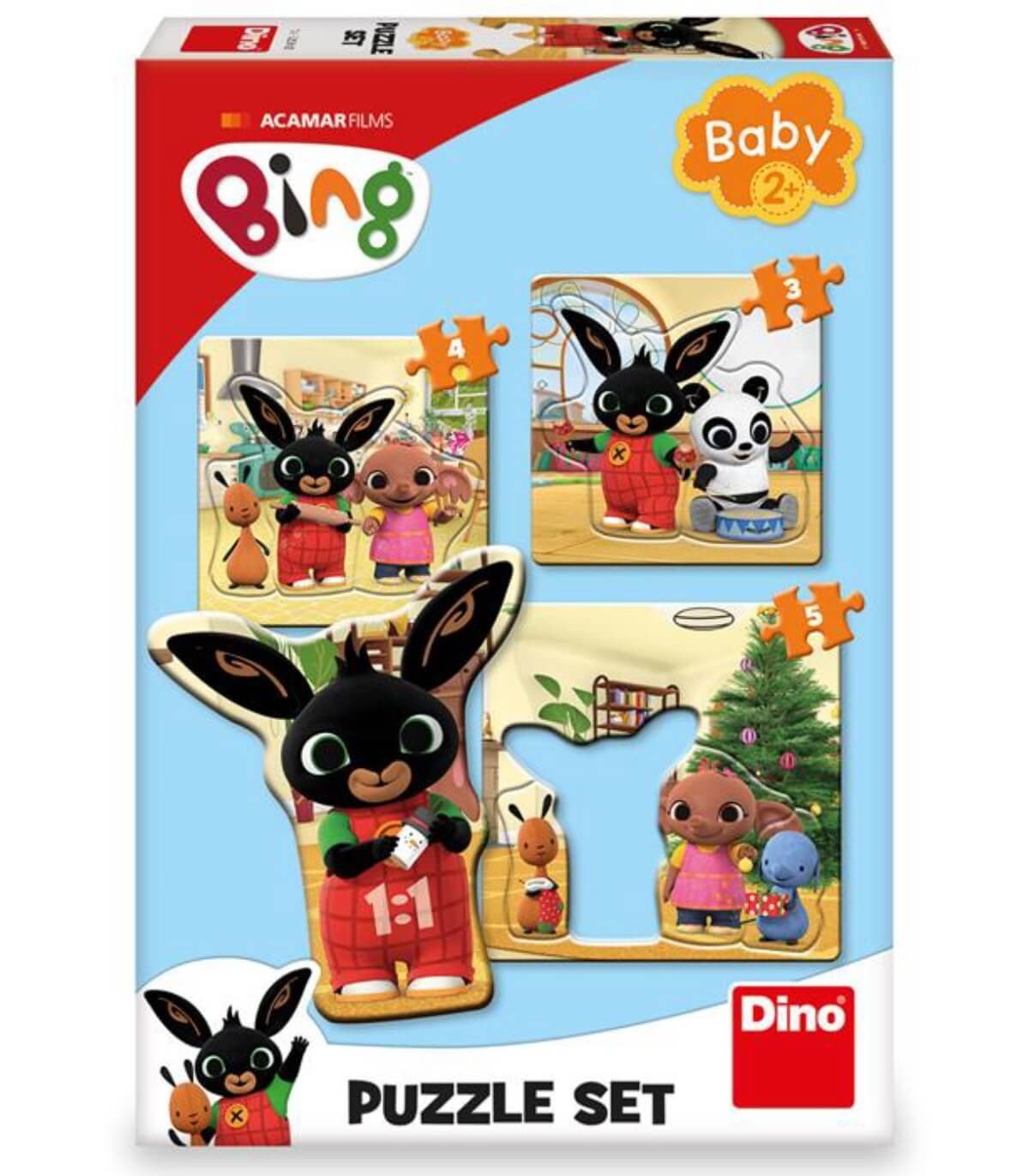 Бебешки пъзел 3 бр. bing and friends - Image 2