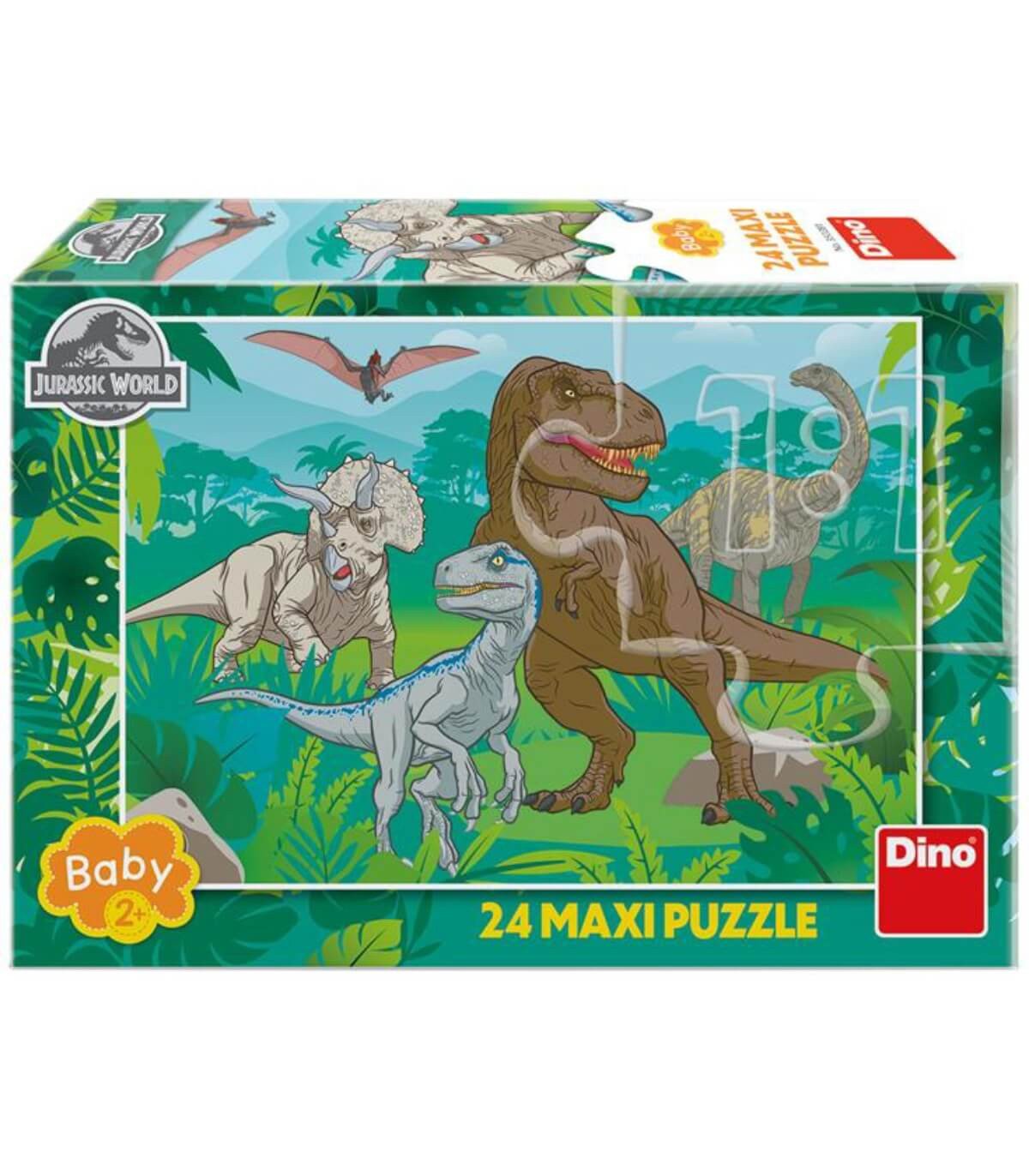 Макси пъзел jurassic world 24 части - Image 2