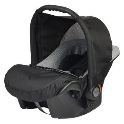 Бебешко кошче за кола Baby Merc Zipy - Черно и сиво