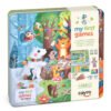 Кутия класически игри Cayro с цветни илюстрации