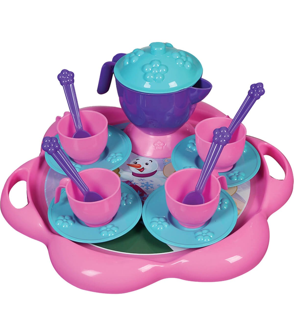 Чайник с поднос и чаши ice world в отворена кутия - Image 2
