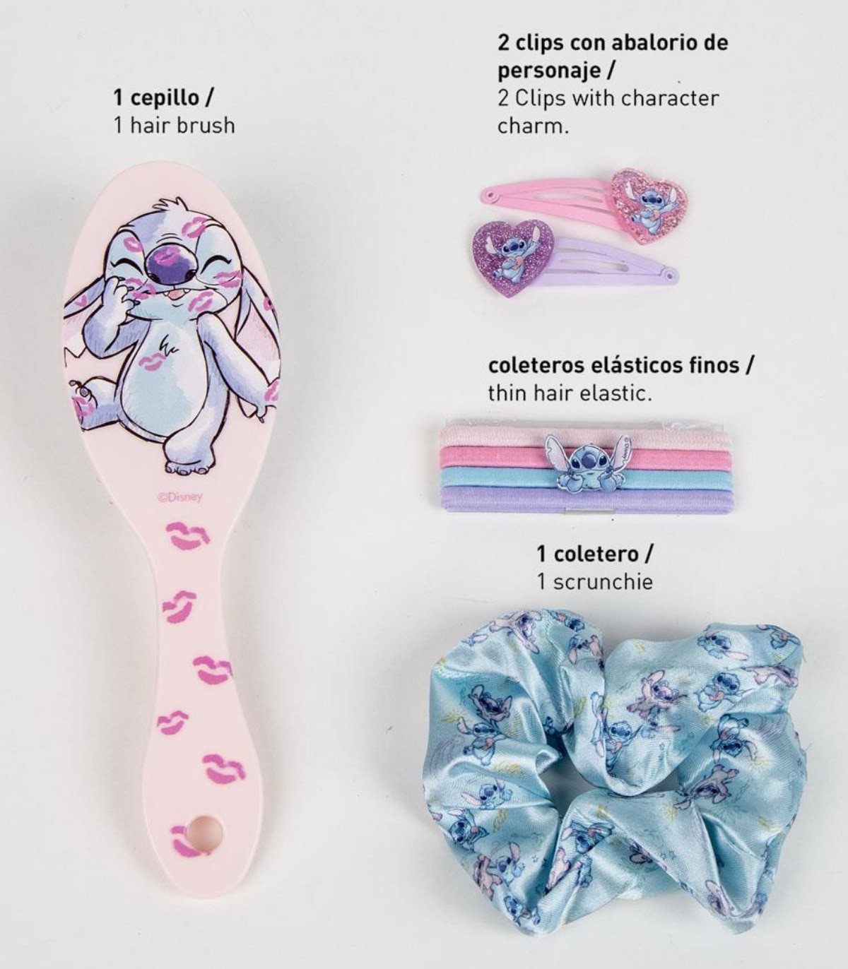 Четка с аксесоари за коса stitch - Image 4