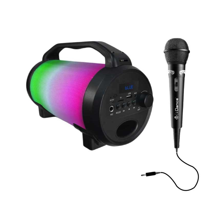 Караоке Bluetooth тонколона с микрофон, черна - Image 11