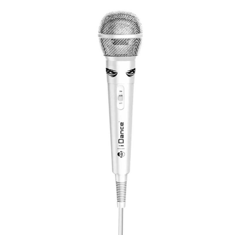 Караоке Bluetooth тонколона с микрофон, бяла - Image 4