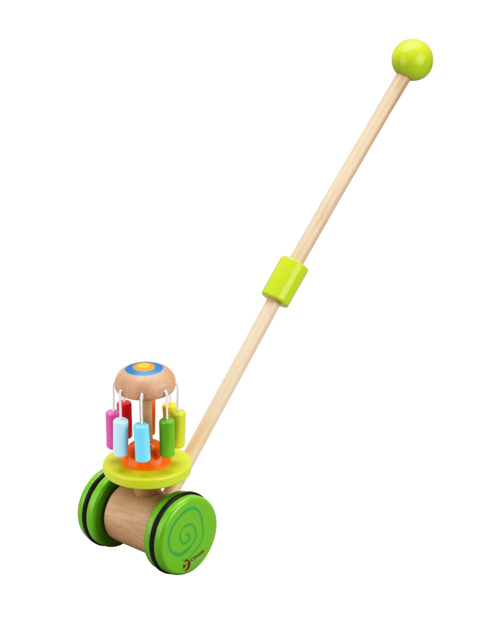Дървена играчка за бутане "Цвете" - Image 4