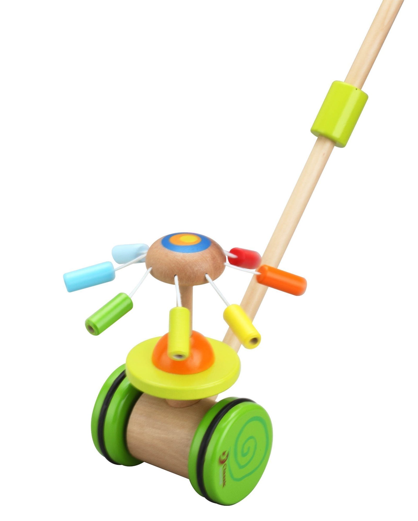 Дървена играчка за бутане "Цвете" - Image 3