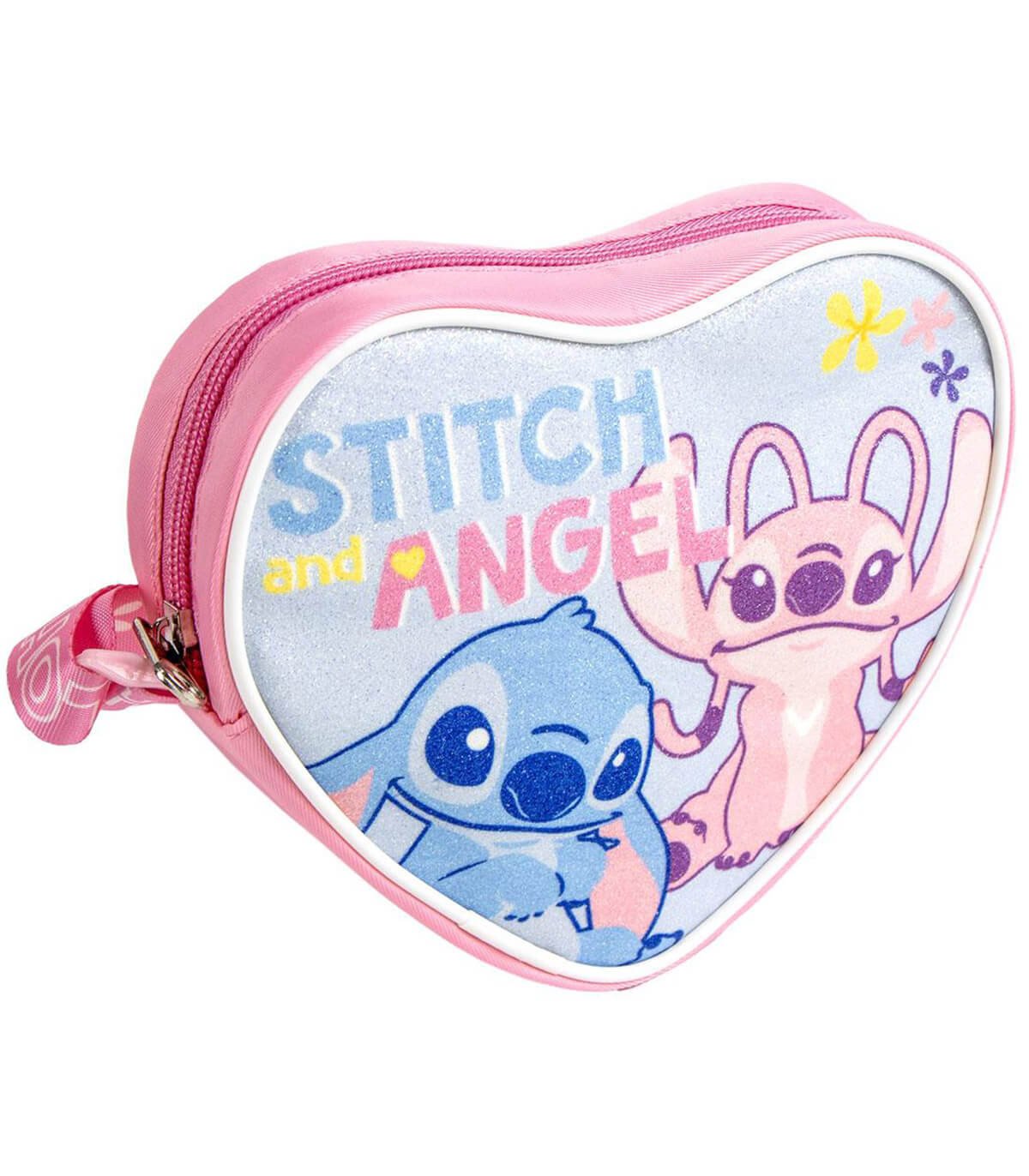 Детска чанта сърце stitch angel
