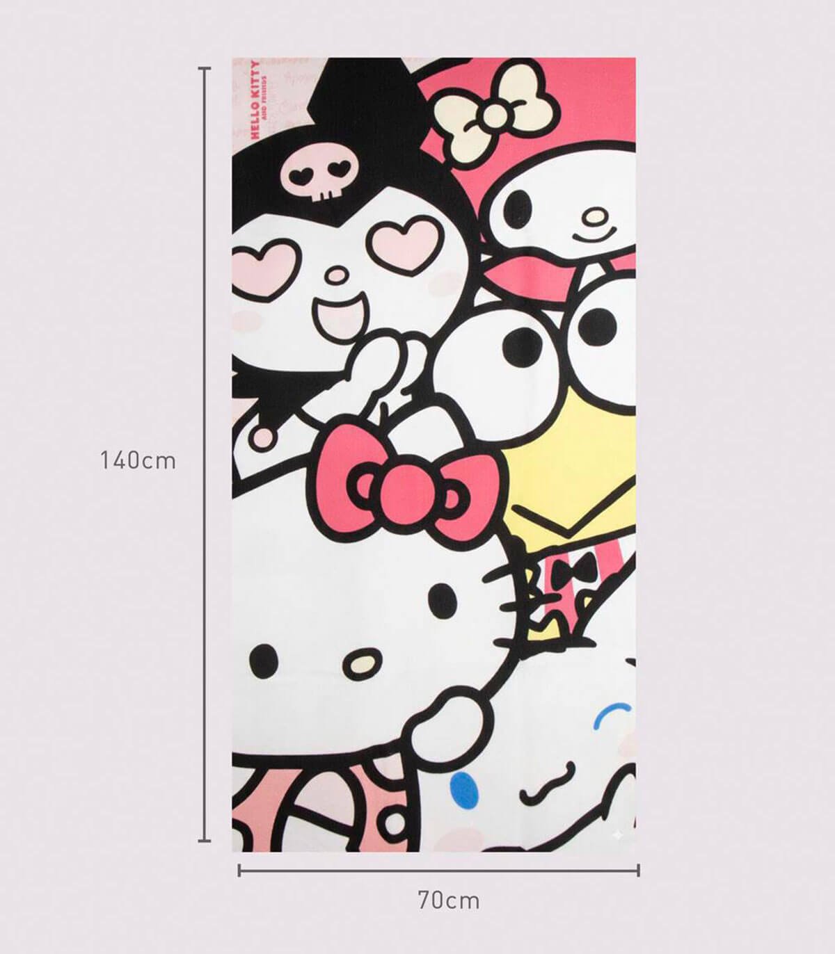 Детска хавлия hello kitty 70x140 см - Image 2