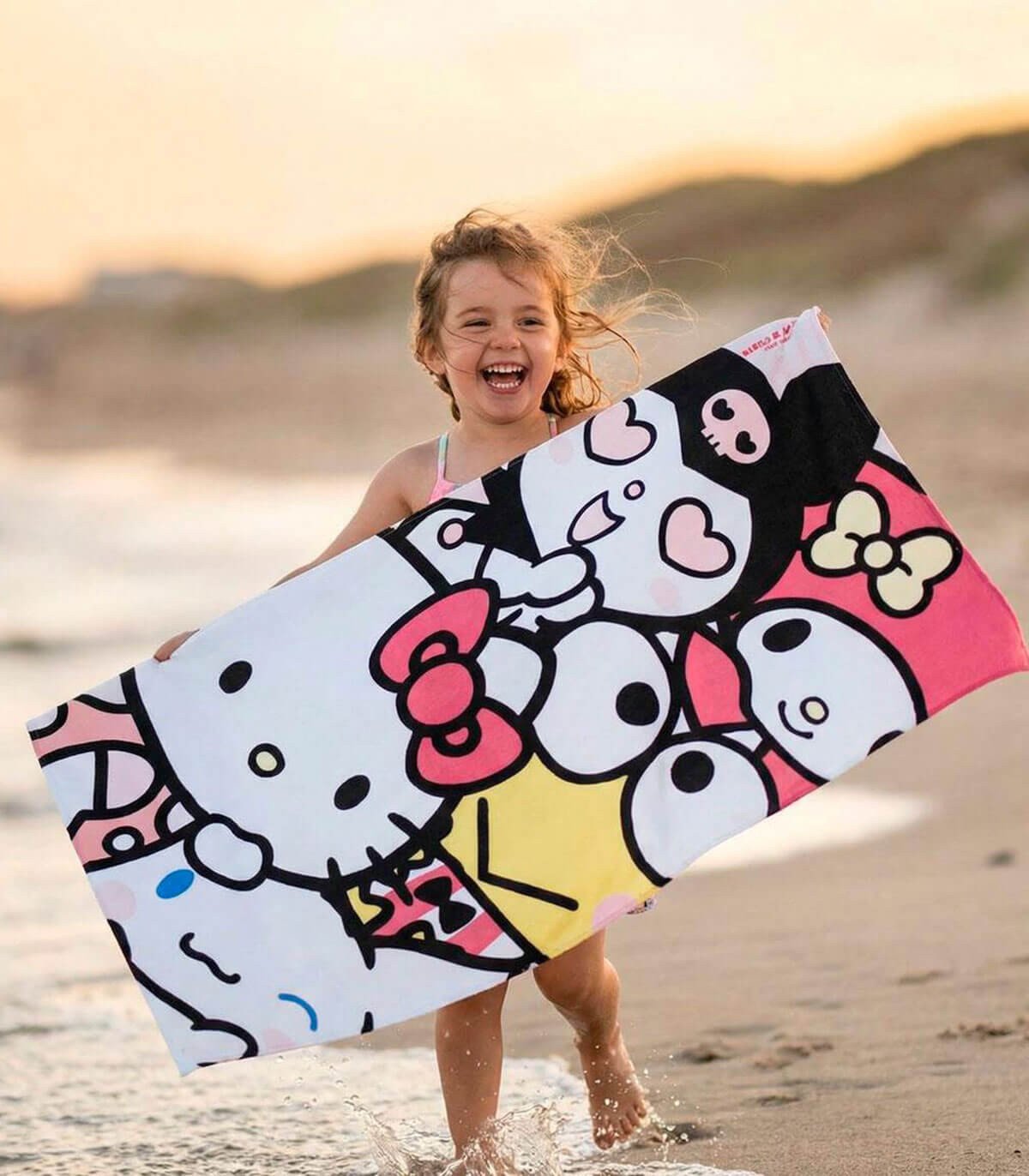 Детска хавлия hello kitty 70x140 см - Image 4