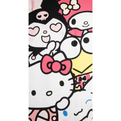 Детска хавлия hello kitty 70x140 см