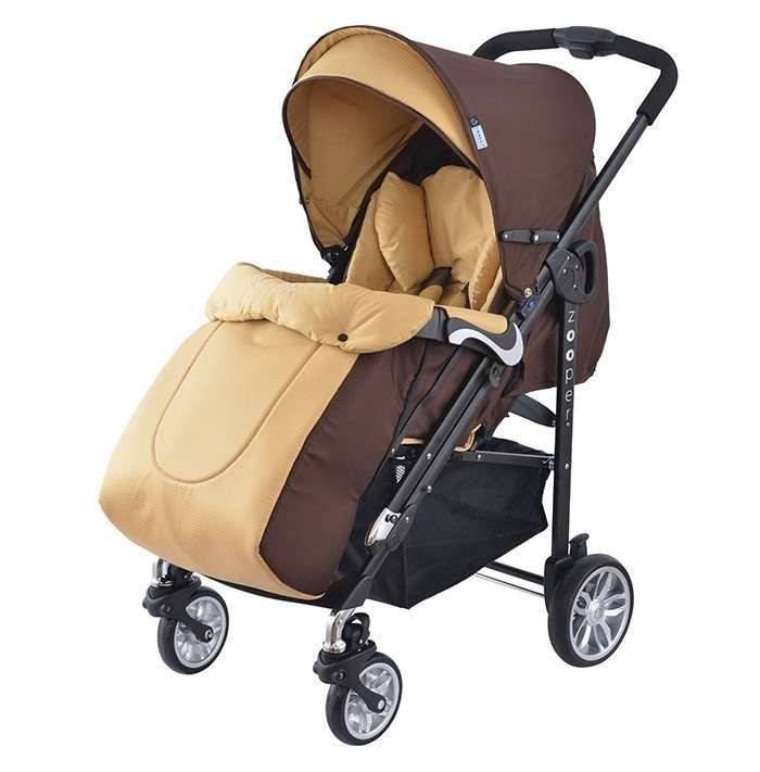Детска количка, комбинирана Zooper Waltz Khaki Plaid кафяво и бежово - Image 10
