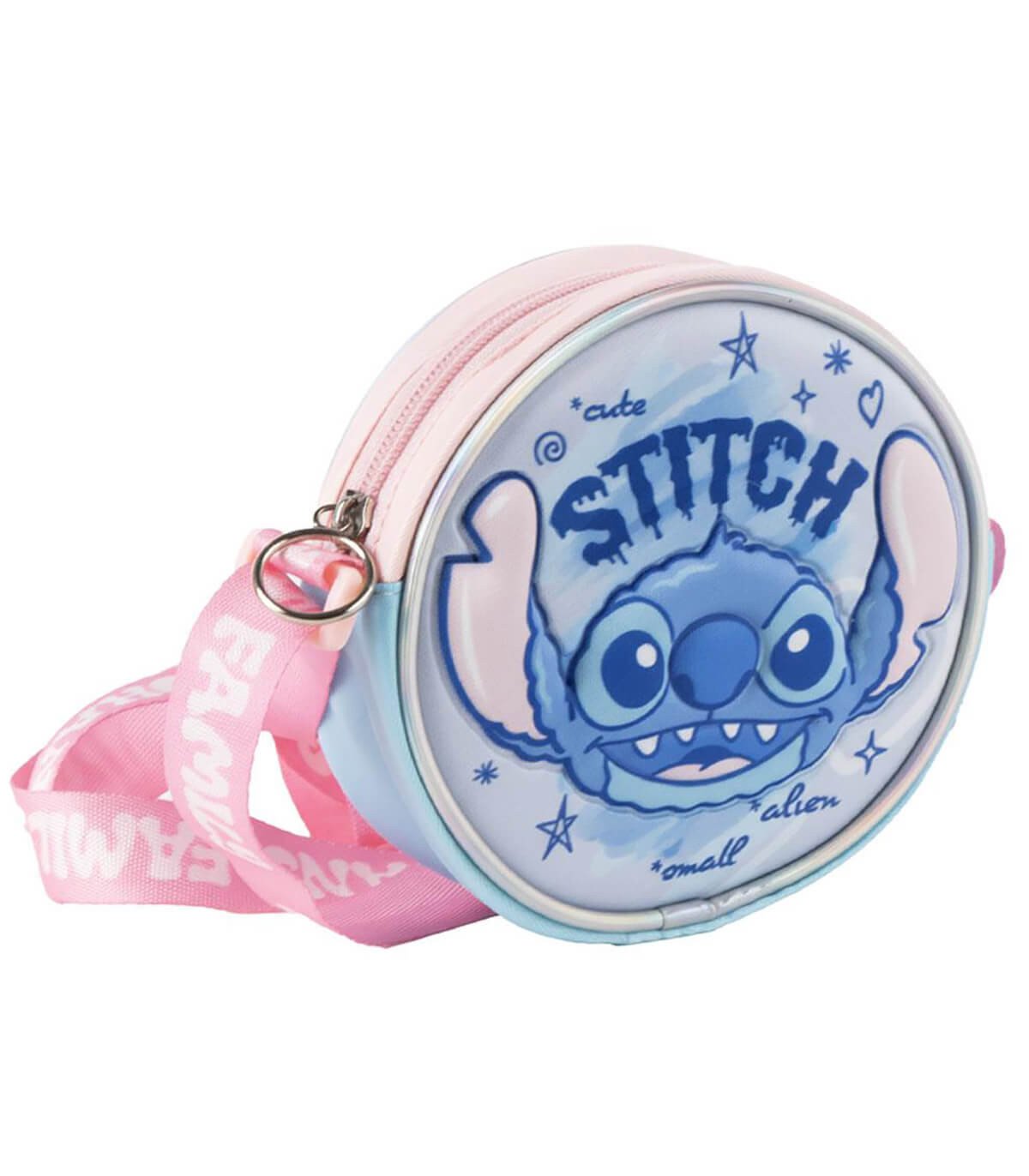 Детска кръгла 3D чанта stitch - Image 2