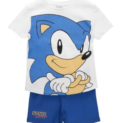 Детска лятна пижама sonic 4-10 год.