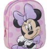 Детска раница 3D 31 см лилаво minnie